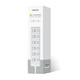 Green coupler plug/socket/wire board/plug/plug/plug/wire board/drag board/wire board/desktop wired dormitory household 6-position separate control switch total length 2 meters 15081