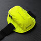 Yilu running mobile phone bag mobile phone arm bag sports arm cover mobile phone bag men's universal wrist bag hand wrist arm bag fluorescent yellow