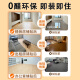 马可波罗SPC石塑地板耐磨无醛环保防水家用锁扣地板木纹可地暖客厅包安装 ML2601-6MM