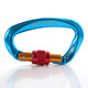 Golmud Mountaineering Safety Schnalle D-Typ Schnalle Lock Klettern Hauptschloss Outdoor-Expansionsausrüstung Schnellhanges Klettern Schnalle GM9203 Schwarz + Rot