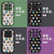 Rich World [Disney autorisiert] Huawei Mate70pro+ Mobilfunkkoffer 60 Silikon-Softschalen-Objektiv Vollbeschwerde-Schutzhülle Neue Anti-Fall-Lambskin Creative Cartoon Trendy Brand Advanced Little Fat Girl Black X1478 Disney Huawei Mate60