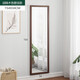 Shiying Nordic solid wood mirror full-body dressing mirror floor-standing mirror for girls bedroom fitting mirror home wall hanging internet celebrity mirror warm white 12034 wall hanging model