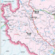 Neue 2025 Tibet Autonomous Region Map 1068*749 mm Papierwandaufkleber Politische Region Gelände Transportmittelkarte