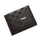 Chajin 2023 Neue Männer Brieftasche kurze Business Wallet Jugend Horizontaler leichter Luxus mehrerer Kartenposition Brown Brown