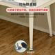 Fanshe tempered glass computer desk desktop glass desktop desk workbench thickened Nordic simple office desk