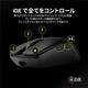 Corsair Japan Direct Mail Nouvelle souris de jeu filaire/sans fil Capteur optique léger à faible latence Fonctionnement rapide et précis KATAR Elite Wireless Noir RVB