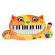Bile B.Toys early teaching music enlightenment children boys and girls children children students beginners piano can record big mouth cat piano electronic organ with microphone Christmas gift