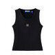 
Navigare Italian sailing women's tight vest embroidered base top 3314904502 black L