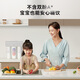 3M套装净水器管线机家用直饮RO反渗透厨下S725/S620大通量3年长效RO膜家用纯水机净饮机 HFRO-S725机器+40GL前置过滤器