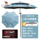 骆驼（CAMEL）钓鱼伞多向防雨大钓伞新款加厚防晒防雨垂钓户外遮阳伞 2.0米 “伏魔”-,石青蓝P12164