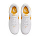 Nike (Nike) Nike (Nike) Luftwaffe 1 AF 1 Luftwaffe Nr. 1 Anti-Rutsch-Verschleiß resistente Männer mit geringer Gruppen-Gelegenheitsbrett weiß und gelb FD7039-100 41