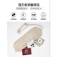 黛惑（DaiHuo）防盗包贴身腰包出国旅游运动欧洲男隐形薄款护照包防偷钱包男女U 灰色[隐形贴身防盗]