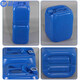 Blue Whale Sanitation Chemical Eimer Factory Workshop Wasserspeicher Eimer Kunststoff verdickter Quadratabfall Flüssigkeit Eimer [20 l blau verdickter Modell mit innerer Abdeckung] LJHW-9887