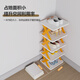 Nanye simple shoe rack, small door storage shoe rack, multi-layer dormitory home shoe cabinet, vertical shoe cabinet XZXJ-16