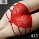 Dailans Lebensjahr Rote Unterwäsche Frauen Low Taille hohlige Spitze sexy verblasslose Shorts für Mädchen Shorts großer Frauen Red 828 1 Streifen L 110-130jin [Jin entspricht 0,5 kg]