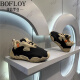 Zapatos de altura de la altura de Baofeilua para los zapatos de papá de primavera para hombres para zapatos invisibles de altura invisibles para hombres para mejorar el calzado de cuero para hombres.