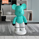 Juyanghui internet celebrity violent bear large ornament living room floor-standing piggy bank large cartoon doll shop hairdresser bar sculpture bubble color (door-to-door delivery) height 1.63m