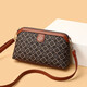 Changyin Fashion Mom Bag 2023 Chinese Valentine's Day Middle-aged Crossbody Bag Shoulder Small Bag Hand Clutch Bag Coin Mobile Phone Bag Brown
