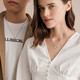 MZMZ platinum couple necklace PT950 platinum clavicle ring pendant Valentine's Day birthday gift for boyfriend and girlfriend when/next day delivery-light luxury-couple necklace