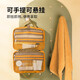 M Square Business Travel Series Reisen Toilettenbeutel für Geschäftsreisen große Kapazitäten tragbare Toiletten und Pflegeprodukte High-End-Taschen Reisetaschen Spanische Wand rot [Waschbeutel]
