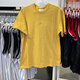 Nike (NIKE) short-sleeved T-shirt for men 2025 summer new half-sleeved sportswear knitted breathable round neck top DO7393-725 pure cotton DO7393-725 yellow XL Recommended weight 150-160Jin [Jin equals 0.5 kg]
