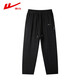 Pull-back sweatpants for men in spring and autumn, loose casual pants for men, straight lace-up, men's running fitness long sweatpants for men.