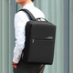 Barang Backpack Men's Backpack Casual Simple Three-dimensional Business Travel Large Capacity Computer Bag College Student Bag Athens Black Travel Edition Large