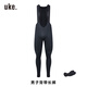 
UKE men's strap riding pants, close-fitting, fast-drying, breathable outdoor, cycling overalls, strap pants, B001 2XL