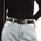 Niu Dangjia leather belt for women, cowhide belt for women, simple and versatile, denim casual and fashionable belt gift box 5293