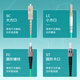 中科光电 万兆多模光纤跳线LC-LC多模双芯 10米 双工光缆尾纤OM3 50/125μm电信级光纤线ZK-LC-LC/OM3-10M