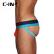 C-in2 New Thong Herren Baumwolle Spandex u konvexer großer Tasche sexy Hüfte exponierte Doppel-Tanga-Männer 8025fc Grün 394-1 m für 2 Fuß 4-2 Fuß 5 Taille (Größe 31-33) geeignet (Größe 31-33)