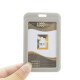 Kafus Fashion Employee Brand with Round Rope Lanyard Certificate Card Set Working Card Customized Working Card Guest Certificate Conference Certificate Working Card School Card Certificate Student Meal Card Bus Card Access Control Card C5 Gray Vertical Edition + 9734 Gray Round Rope 1