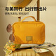 M Square Business Travel Series Reisen Toilettenbeutel für Geschäftsreisen große Kapazitäten tragbare Toiletten und Pflegeprodukte High-End-Taschen Reisetaschen Spanische Wand rot [Waschbeutel]