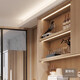 Lamp Lover 2mm slot-free ultra-thin cabinet light surface-mounted line light with wine cabinet shelf light led induction wardrobe showcase light strip surface-mounted ultra-thin shelf light-180CM