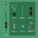 Folk artist road sliding fishing group sliding floating fishing line group accessories set Luyaji fishing rod special space bean set complete set