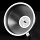 Baijie 304 detachable stainless steel funnel with filter, large diameter oil leak, wine leak, vinegar leak, household kitchen tool