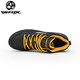
WEFOX Weihuji fishing shoes non-slip breathable lightweight fishing shoes wear-resistant felt-sock sea fishing shoes outdoor reef fishing shoes WDX1050/black gold one size 40