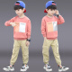 Bei Lecong Children's Clothing Boys' Suit Children's Clothes Autumn Clothes for Big Boys Sports and Leisure Transformers Two-piece Set Red 150 Sizes (Recommended Height Around 140CM)