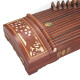 
Dunhuang brand Dunhuang Guzheng 694L mahogany series shell carving performance grade examination Guzheng musical instrument Shanghai folk musical instrument factory 694K peacock pattern (full set of accessories)