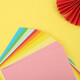 Tianzhang (TANGO) Handmade origami DIY colored paper 65*65mm/Children's student handmade paper cutting little star thousand paper crane kindergarten early education supplies Spring Festival origami 400 sheets/10 colors 70g
