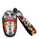 Geeignet für Dongfeng Peugeot Key Cover Lederschlüssel Pack 308/4008/301/408/5008/2008 Logo-Autoschlüsselkettenschale Peugeot A-Shoulder Panda