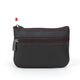 
2021 retro ultra-thin multi-functional change key bag, men and women, sheepskin mini card coin small bag, black large size