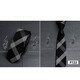 Seton Paul Kinne Herren formelle Kleidung Business Black Striped Silk Casual Hand-Punch-Anzug Shirt High-End-Brand-Geschenkbox Plaid Black-P722 Hand-Punch-Stil