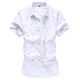 Chang Luzhu Summer New Style Herrenhemd für Männer mit kurzärärmernem Herren-Blumenhemd kurzärmelig schlanker gedruckter kurzärmeliger Hemd Herren-Top 7029 m