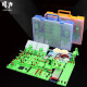 COUVEZI Magnet Set Upgraded Boxed Junior High School Physics and Electricity Experiment Equipment Scientific Circuit Instruments Third-year Junior High School Physics Experiment Box Electricity Experiment Box Full Set High School Entrance Examination Sprint [Standard Edition丨Electricity] Color Random