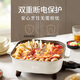 Midea electric hot pot, electric cooking pot, hot pot special pot, household multi-function pot, cooking barbecue electric pot, 6.5L multi-purpose pot HGE3030J04