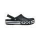 Crocs Crocs Crocs Crocs Bela Crocban Lightweight Wear-Resistant Slip-on Casual Shoes|205089 Black/White-066 41/42(260mm)