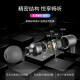 NetEase Cloud Music Oxygen wired headset in-ear round-head wire-controlled headset 3.5mm direct plug game eating chicken singing suitable for Apple Android Huawei Xiaomi Starry Sky Black