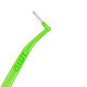 El cepillo interdental clásico en forma de L en forma de Liaolu Mama 0.7 ~ 1.2 Interdental Brush Novice SSS El número de SSS es conveniente para transportar 111 Dragon Protection 1.0mm/SS 10 piezas