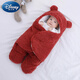 Disney (Disney) baby blanket newborn autumn thickened blanket newborn baby anti-jump swaddle 0-3-6 months supplies blanket lambswool white 9M (3-6) months